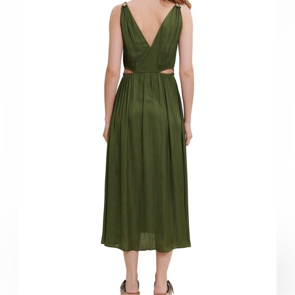 Maje cut-out V-neck maxi dress - Picture 3 of 13